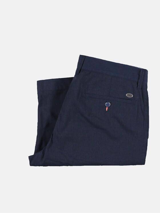 engbers Herren Schlichte Shorts aus Soft-Touch-Material Blau 29821
