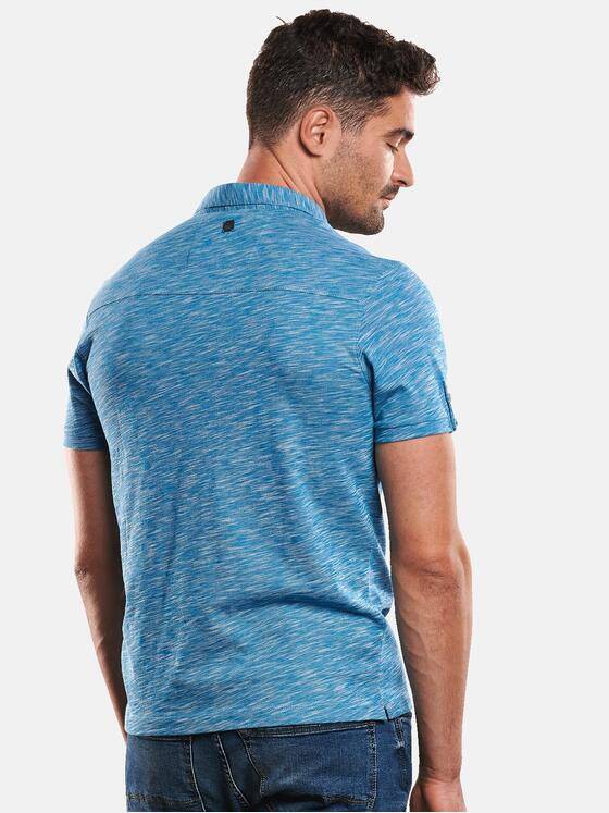 ENGBERS GERMANY Herren Polo-Shirt Blautuerkis 31797