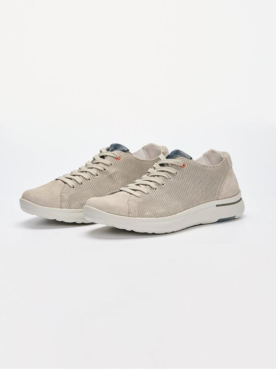 engbers Herren Sneaker aus Leder Grau 36530