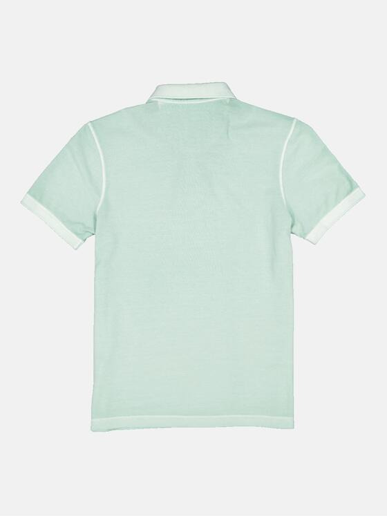 emilio adani Herren Polo-Shirt slim fit Türkis 35021