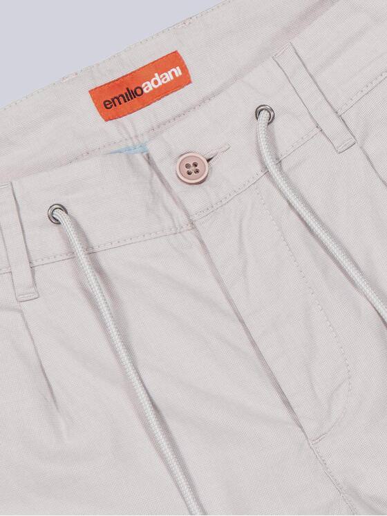 emilio adani Herren Chino straight Naturweiss 40350