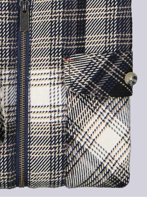 engbers Herren Langarm-Hemd gemustert Saphirblau 39639