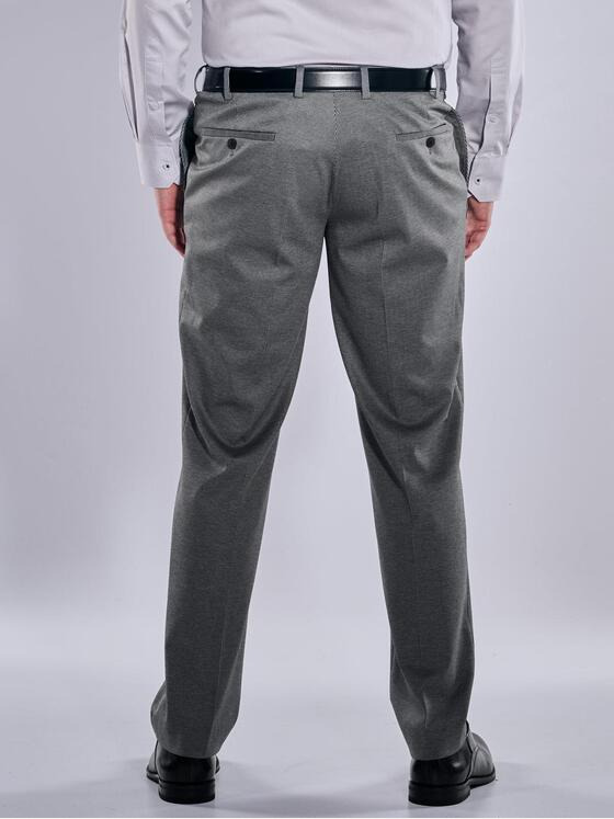 engbers Herren Anzug-Hose slim fit Grau 36466