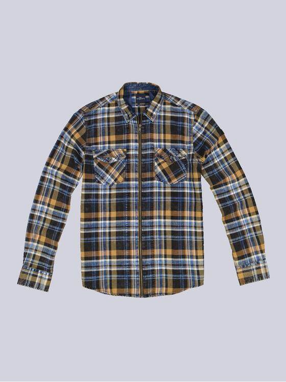 engbers Herren Overshirt-kariert Braun 33807