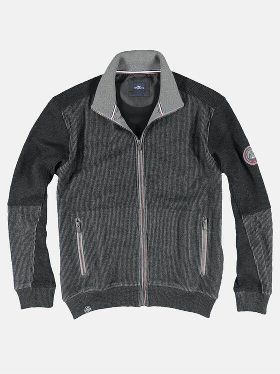 engbers Herren Sweatjacke Stehbund Anthrazit 30947
