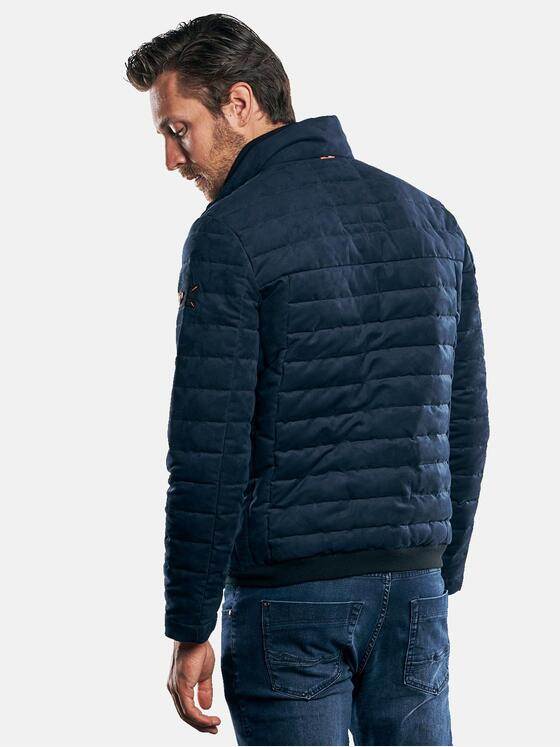 emilio adani Herren Modische Jacke mit schlanker Passform Blau 30358