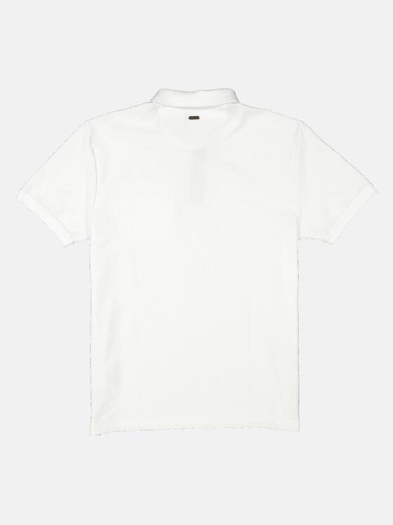 engbers Herren Polo-Shirt uni Reinweiss 34521
