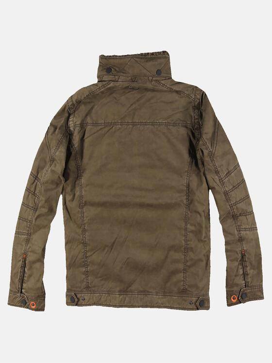 engbers Herren Jacke mit abnehmbarem Kragen. Braun 30204