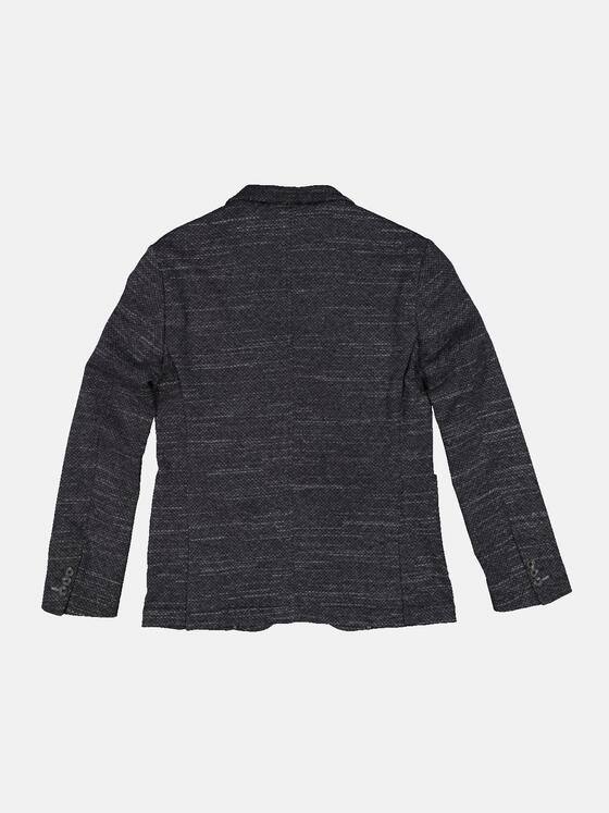 engbers Herren Sakko meliert Saphirblau 33600