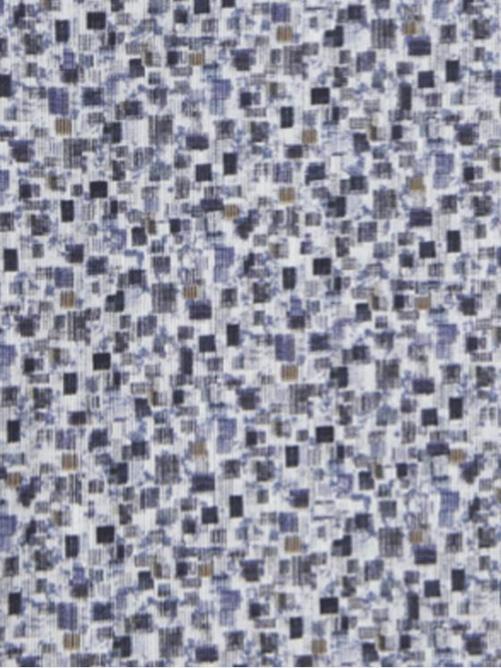 engbers Herren Kurzarm-Hemd gemustert Blau 33097