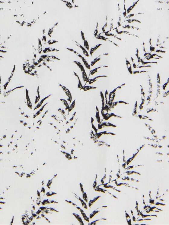 engbers Herren Modisches Langarmhemd mit floraler Musterung Anthrazit 31695