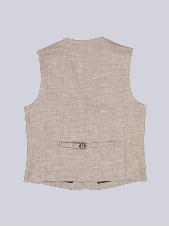 engbers Herren Sakko-Weste slim fit Beige 38394