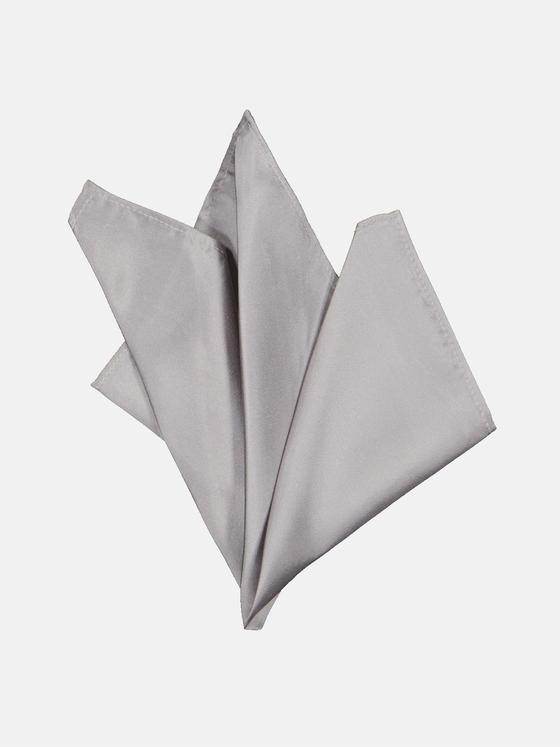 engbers Herren Einstecktuch Silbergrau 33777