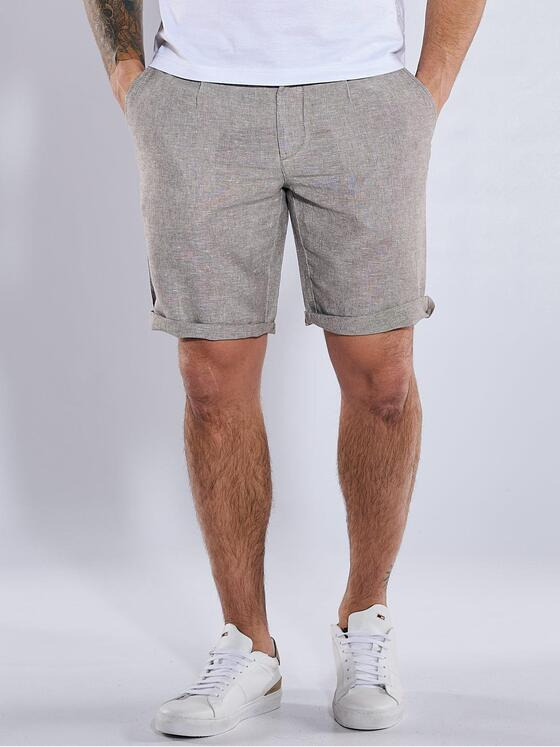 emilio adani Herren Chino-Bermuda slim fit Braun 36664
