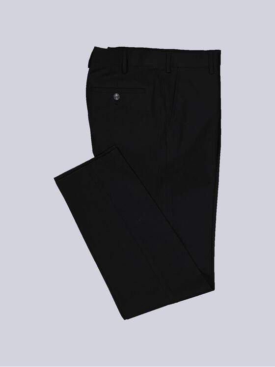 emilio adani Herren Anzug-Hose slim fit Schwarz 36484