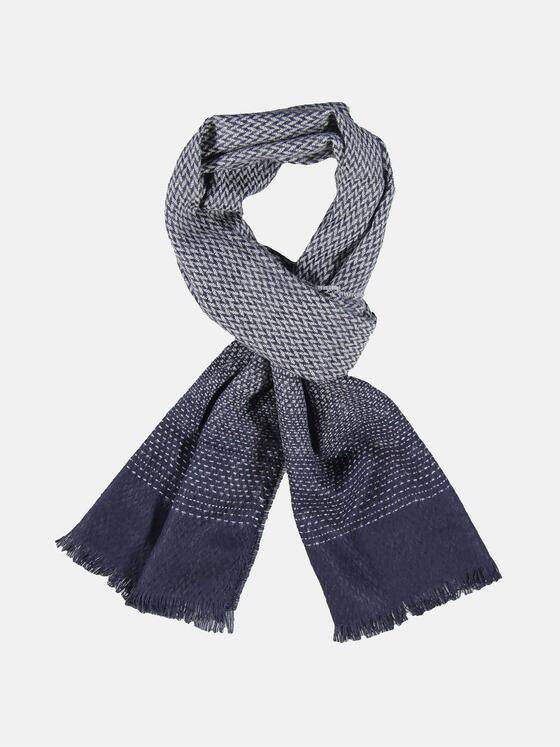 engbers Herren Schal uni Saphirblau 30736