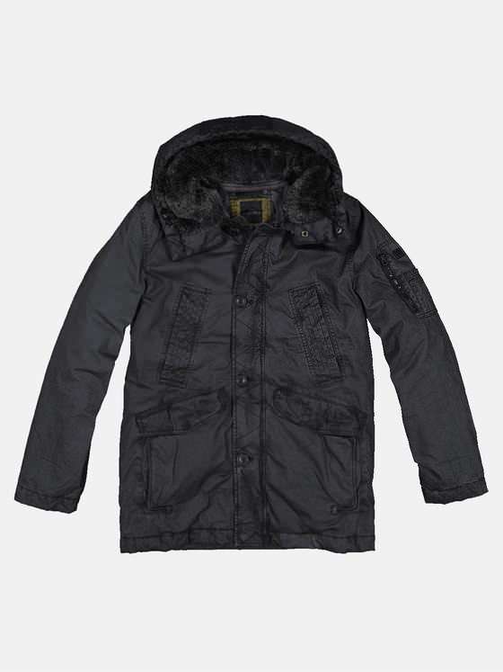 engbers Herren Jacke lang Anthrazit 32304