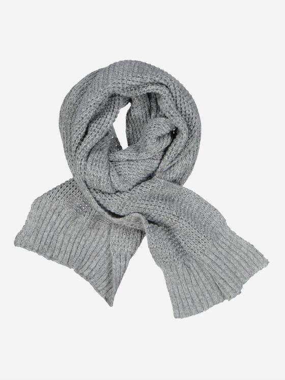 engbers Herren Schal uni Silbergrau 37899