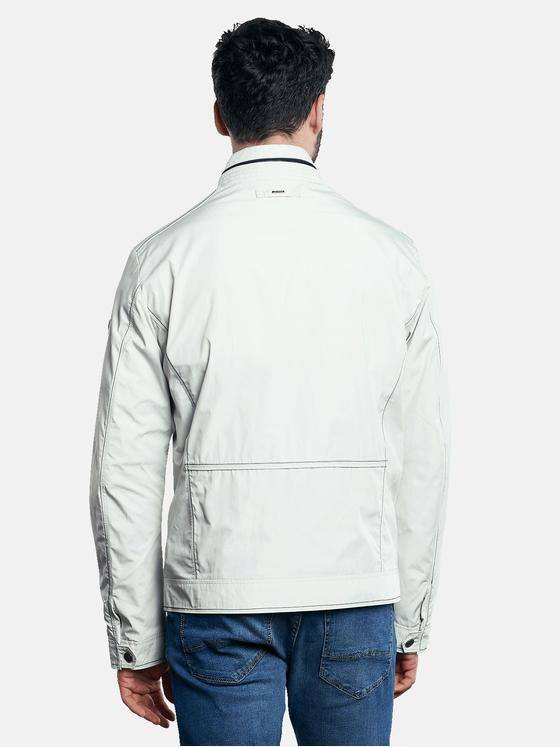 engbers Herren Kontrastjacke Naturweiss 31023