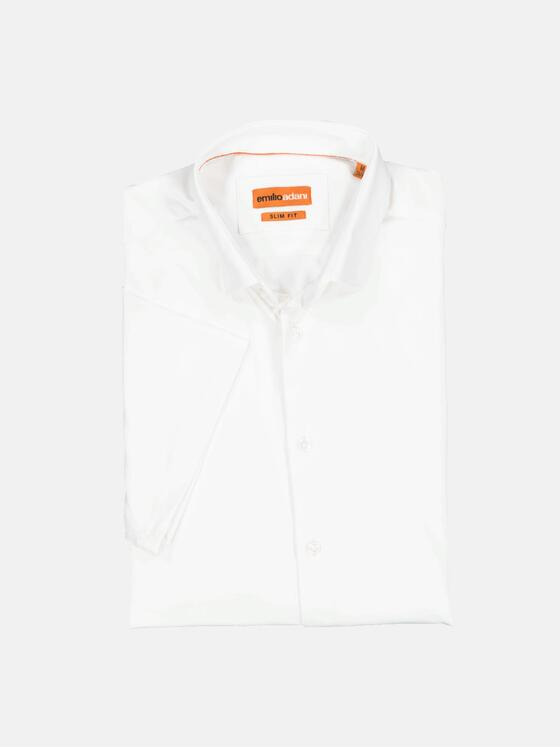 Herren Kurzarm-Hemd slim fit 36885