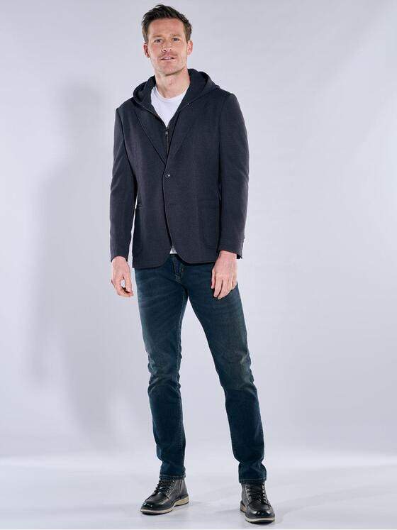 engbers Herren Freizeit-Sakko mit Inlet Saphirblau 39836