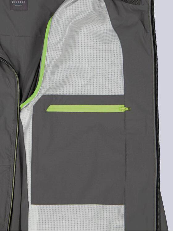 ENGBERS GERMANY Herren Blouson-Jacke mit Funktionsdetails Grau 36510