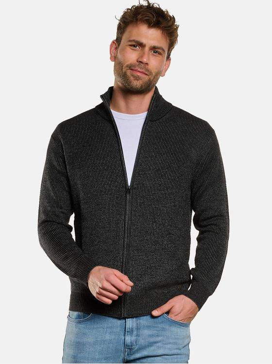 engbers Herren Strickjacke Anthrazit 32936