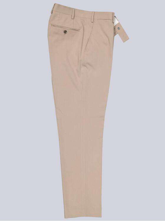 emilio adani Herren Anzug-Hose mit Bundfalte Beige 38458