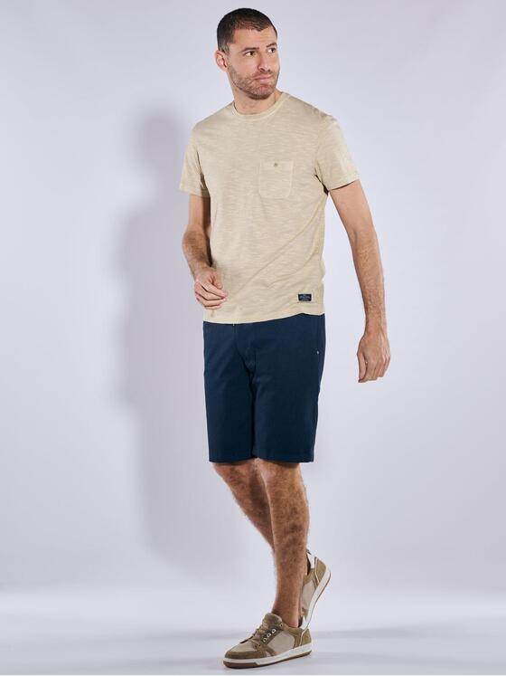 engbers Herren T-Shirt regular Beige 36840