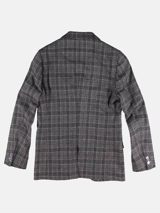 engbers Herren Kariertes Sakko Anthrazit 30237