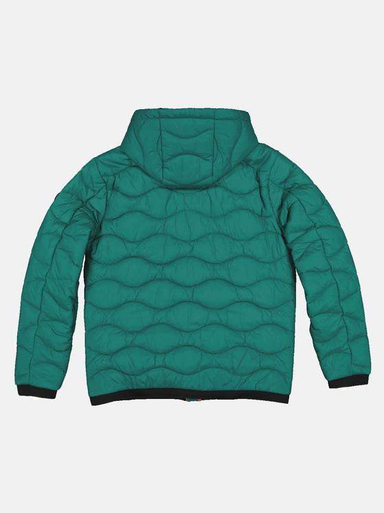 engbers Herren Steppjacke mit abnehmbarer Kapuze Petrol 33290