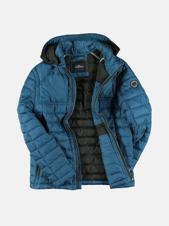 engbers Herren Steppjacke mit leichter Struktur Türkis 31910
