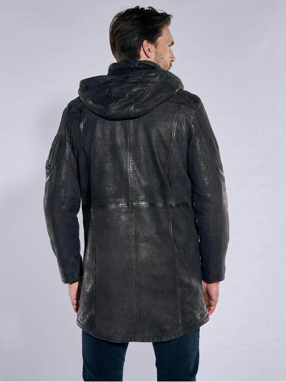 engbers Herren Lederjacke regular Schwarz 37418