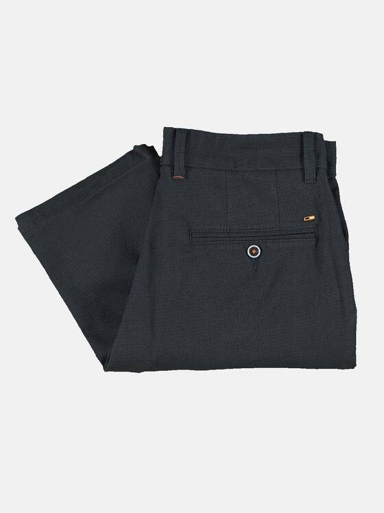 emilio adani Herren Chino straight Blau 31755