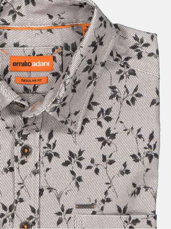 emilio adani Herren Hemd langarm Beige 35570