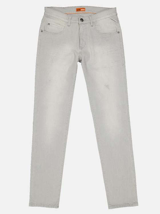 emilio adani Herren Super-Stretch-Jeans Grau 33116