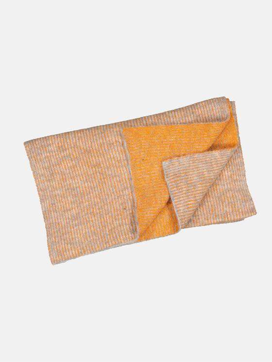 emilio adani Herren Schal uni Orange 34024