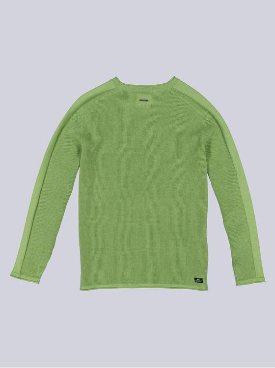 engbers Herren Pullover uni Gruen 36097