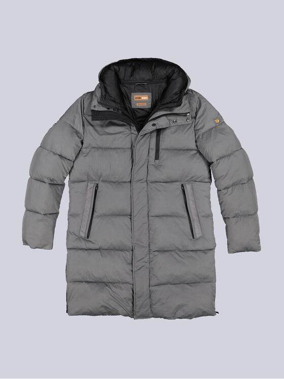 emilio adani Herren Mantel Grau 35430