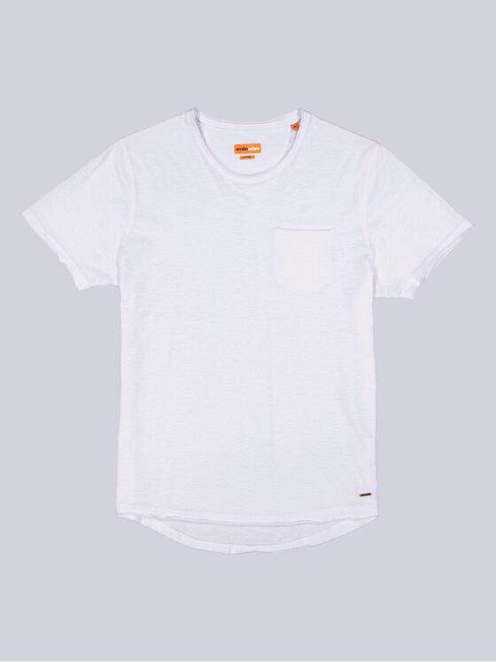 emilio adani Herren Basic-Shirt "My Favorite" Reinweiss 33484