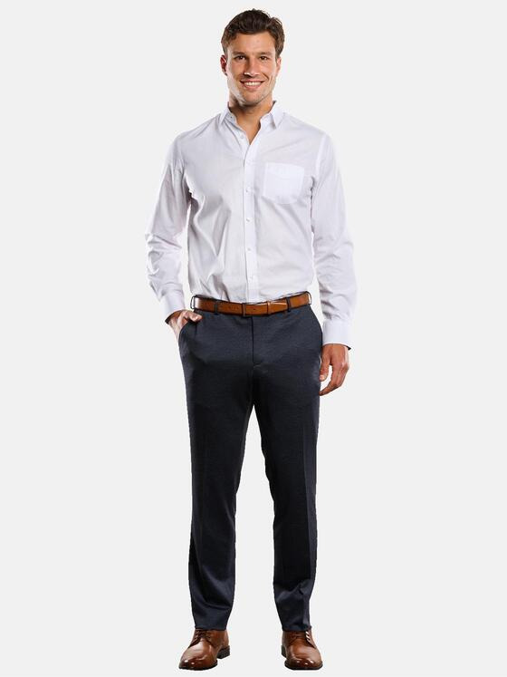 engbers Herren Anzughose slim fit Saphirblau 33620