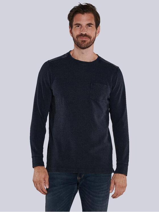 engbers Herren Langarm-Hemd uni Saphirblau 36152