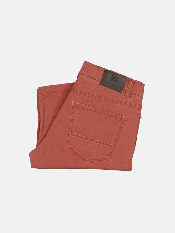 engbers Herren Chino-Bermuda regular Rostorange 34701