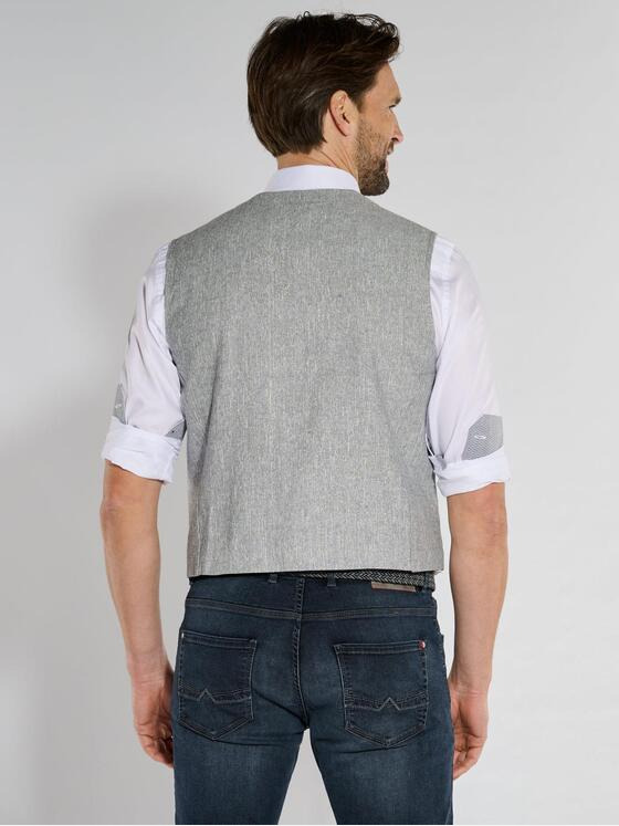 engbers Herren Sakko-Weste regular Grau 36492
