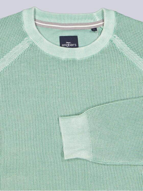 engbers Herren Pullover uni Gruen 38708