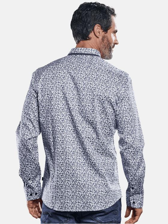 engbers Herren Hemd langarm Saphirblau 30994