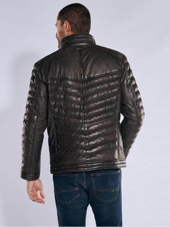 engbers Herren Lederjacke regular Braun 37423