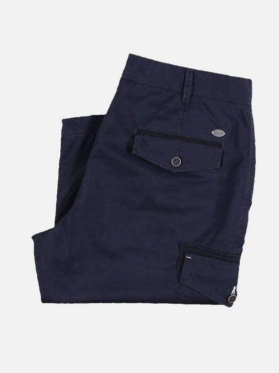 engbers Herren Funktionale Capri-Hose mit Cargo Taschen Marineblau 29842
