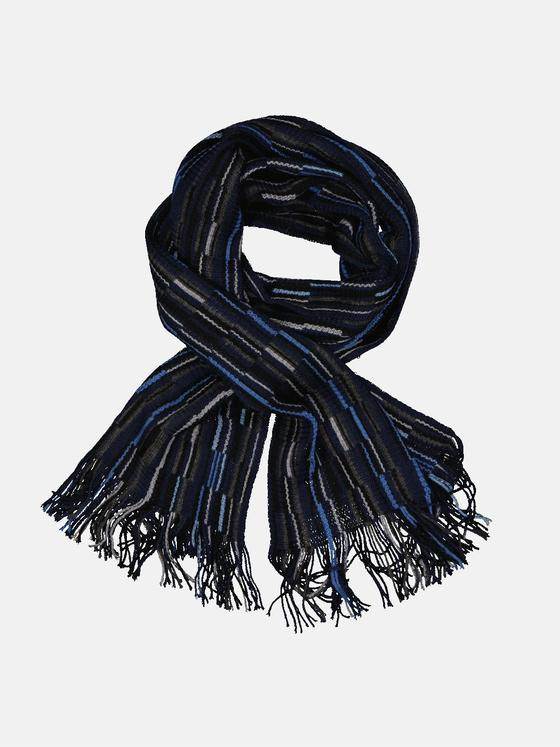 engbers Herren Schal uni Saphirblau 33914