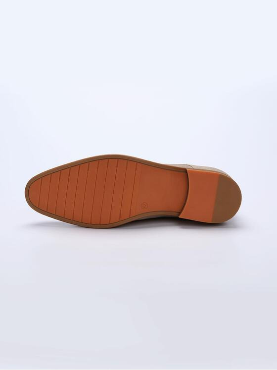 emilio adani Herren Halbschuh aus Velours-Leder Beige 36733